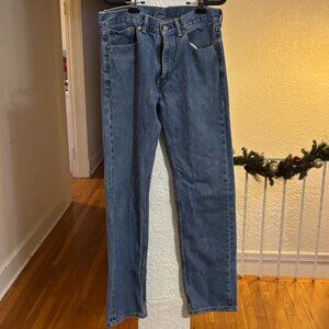 Levi's 505 Jeans Mens 32x34 2014 Red Tag